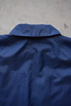 Adidas Navy Embroidered Spellout Jacket — 1990s (L/XL) - Retrospective Store