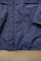 Adidas Navy Embroidered Spellout Jacket — 1990s (M/L) - Retrospective Store
