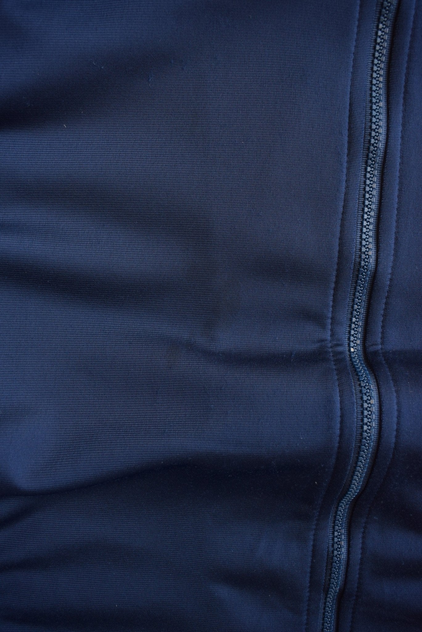 Adidas Navy Embroidered Spellout Jacket — 2000s (M/L) - Retrospective Store