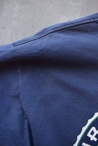 Adidas Navy Graphic Tee — 1990s (L) - Retrospective Store