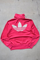 Adidas Pink Embroidered Logo Jacket — 2000s (Women's M/L) - Retrospective Store