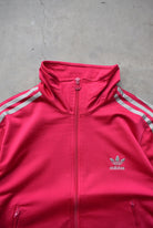 Adidas Pink Embroidered Logo Jacket — 2000s (Women's M/L) - Retrospective Store