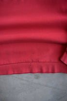 Adidas Red Embroidered Spellout Crewneck — 2000s (L) - Retrospective Store