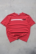 Adidas Red Graphic Tee — 2000s (XL) - Retrospective Store