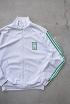 Adidas Stan Smith White Embroidered Jacket — 2000s (L) - Retrospective Store