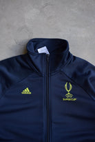 Adidas UEFA Super Cup Navy Jacket — 2000s (S) - Retrospective Store