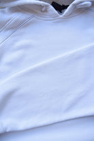 Adidas White Classic Logo Hoodie — 2000s (L) - Retrospective Store