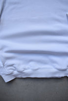 Adidas White Classic Logo Hoodie — 2000s (L) - Retrospective Store