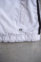Adidas White Embroidered Jacket — 1990s (M) - Retrospective Store