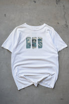 Adidas White Graphic Tee — 1990s (L) - Retrospective Store