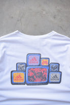 Adidas White Graphic Tee — 1990s (XL) - Retrospective Store