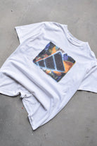 Adidas White Graphic Tee — 1990s (XL/XXL) - Retrospective Store
