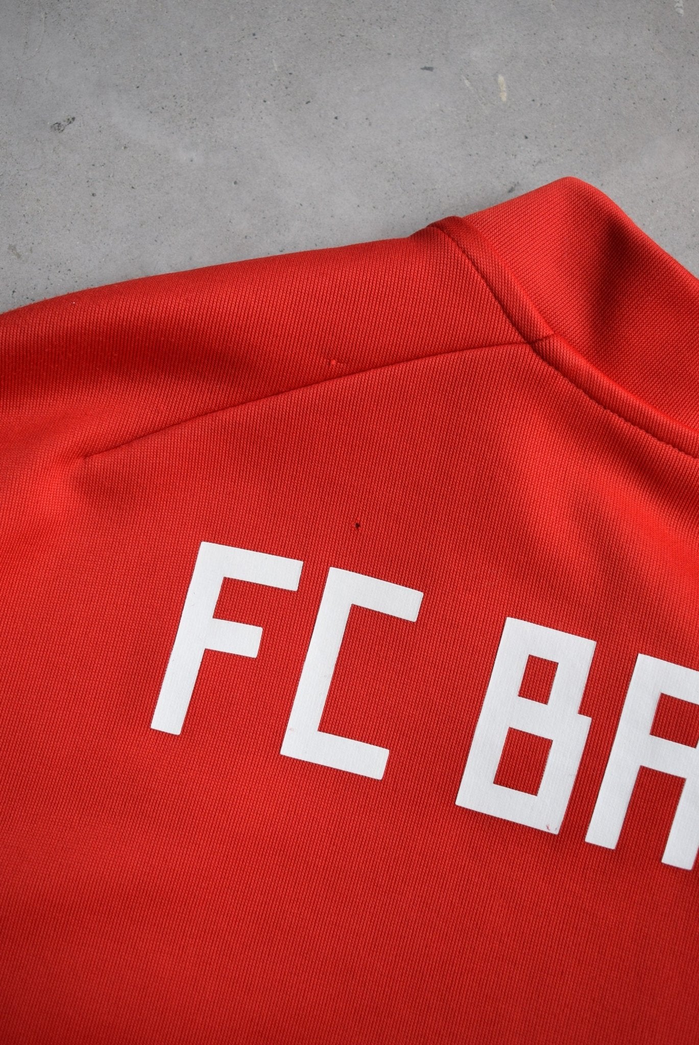 Adidas x Bayern Munchen FC Red Embroidered Jacket — 2000s (3XL) - Retrospective Store