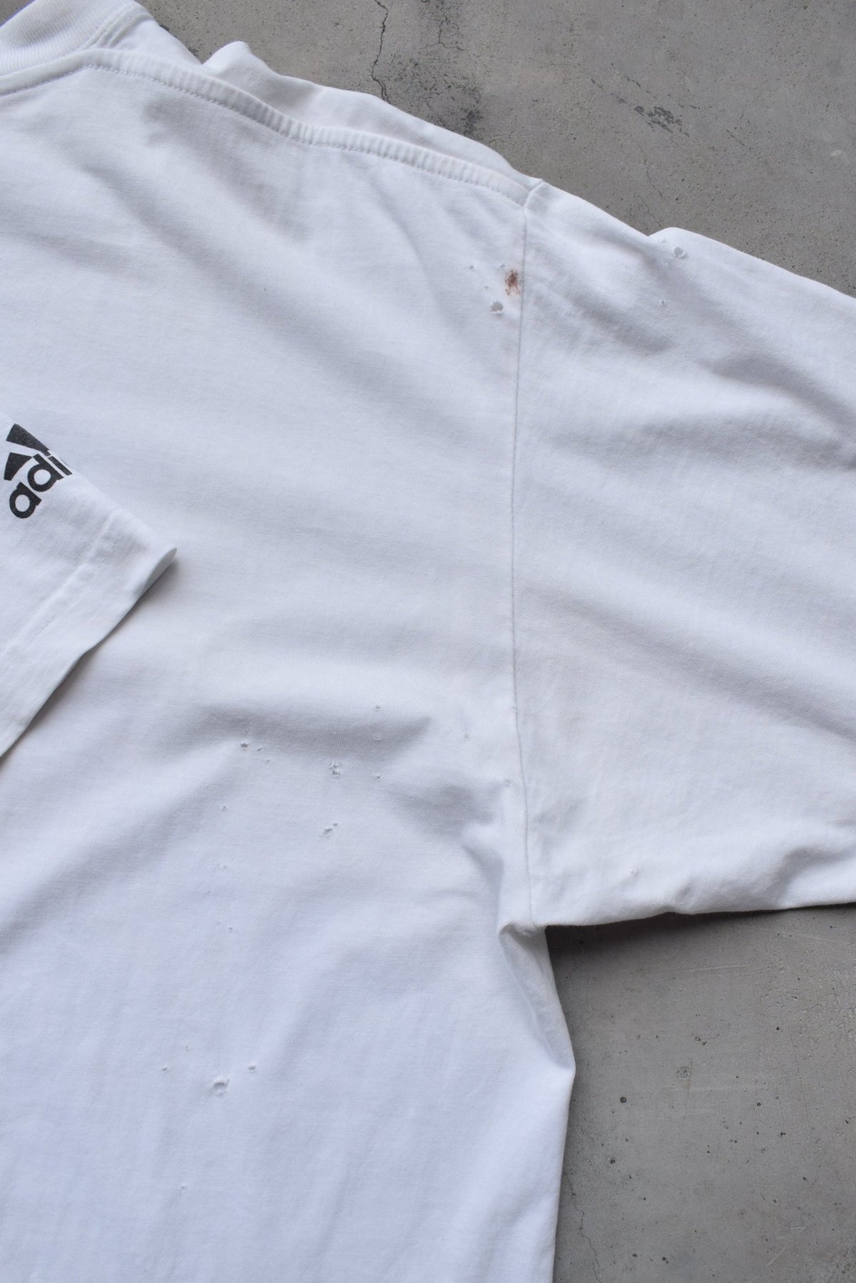 Adidas x Germany National Football Team White Graphic Tee — 1990s (L) - Retrospective Store