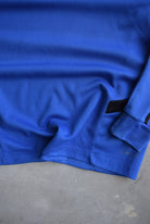 Adidas x Manchester United FC Blue Quarter Zip — 2000s (M) - Retrospective Store