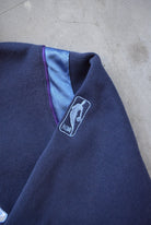 Adidas x NBA Utah Jazz Navy Embroidered Hoodie — 2000s (S) - Retrospective Store
