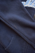 Adidas x NBA Utah Jazz Navy Embroidered Hoodie — 2000s (S) - Retrospective Store