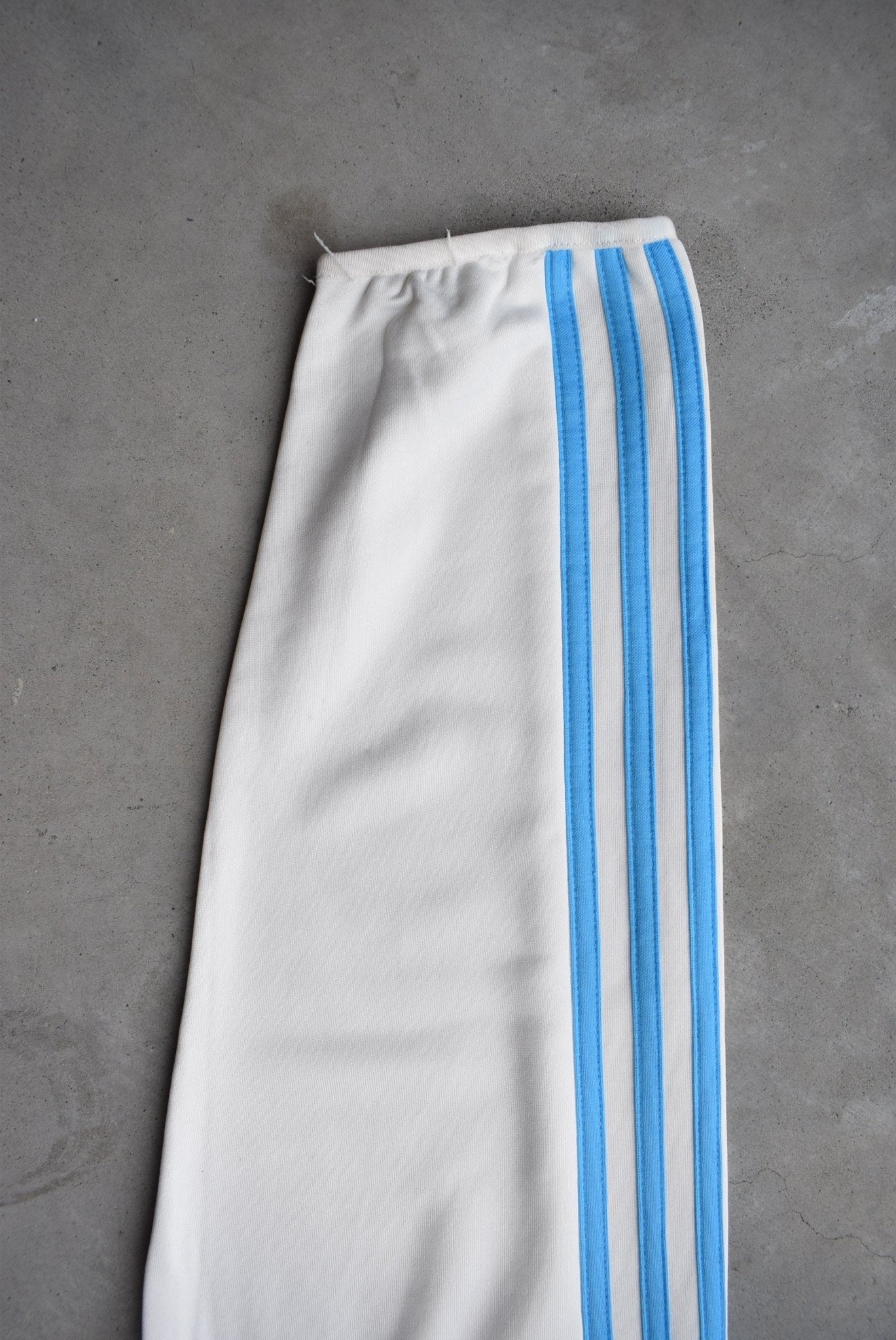 Adidas x Olympique De Marseille White Sweater — 2000s (XXL) - Retrospective Store