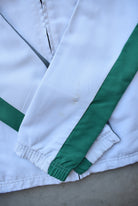 Adidas x Real Betis FC White & Green Embroidered Jacket — 2000s (XS) - Retrospective Store