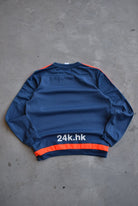 Adidas x Swansea FC Navy Embroidered Crewneck — 2000s (M/L) - Retrospective Store