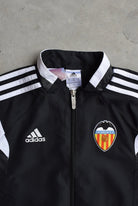 Adidas x Valencia FC Black Embroidered Jacket — 2000s (XS) - Retrospective Store