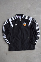 Adidas x Valencia FC Black Embroidered Jacket — 2000s (XS) - Retrospective Store