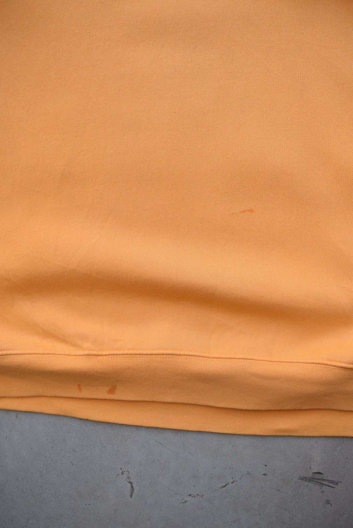Adidas Yellow Embroidered Spellout Crewneck — 2000s (XL) - Retrospective Store