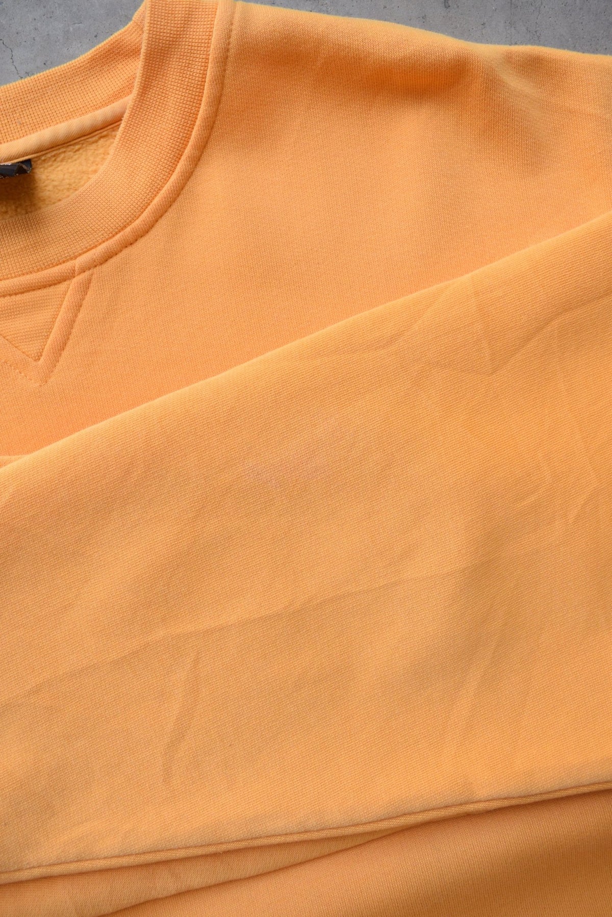 Adidas Yellow Embroidered Spellout Crewneck — 2000s (XL) - Retrospective Store