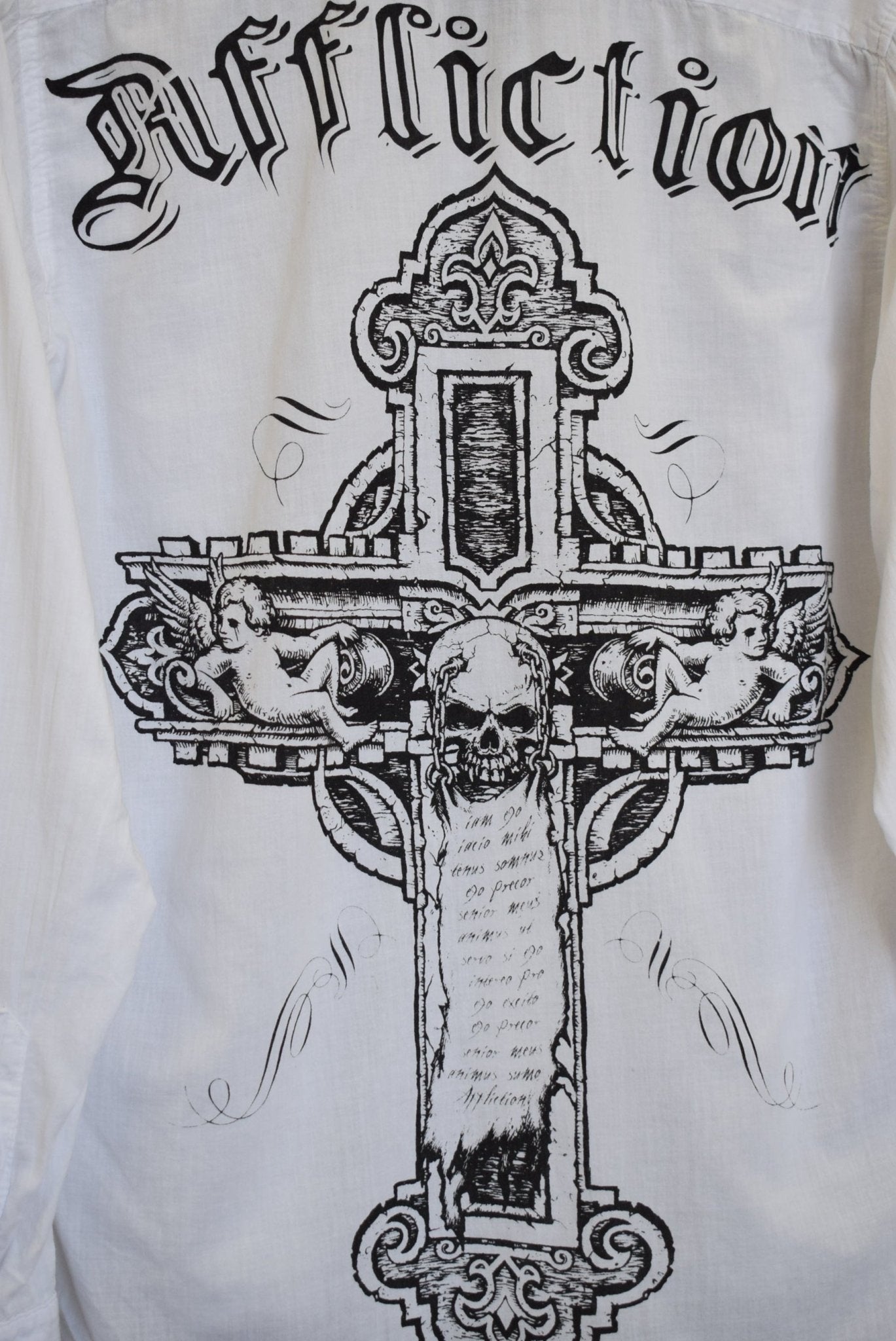 Affliction Y2K Button Up Shirt — 2000s (M) - Retrospective Store