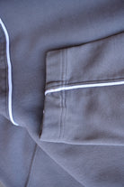 Air Jordan Grey Embroidered Logo Hoodie — 2000s (XL/XXL) - Retrospective Store