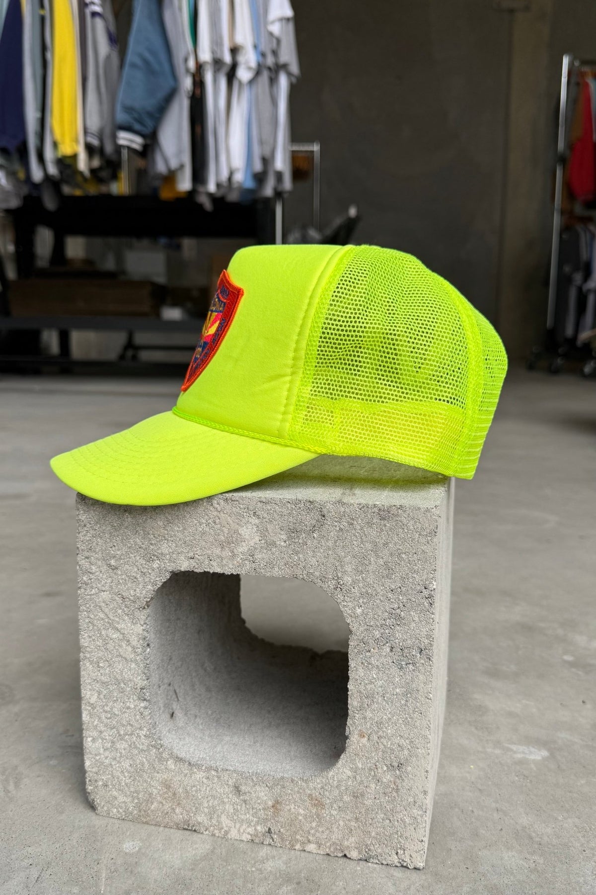 Arizona Rifle Association Yellow Embroidered Hat — 2000s - Retrospective Store