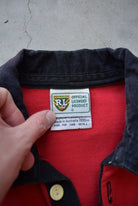 ARL North Sydney Bears Red & Black Embroidered Jersey — 1995 (S) - Retrospective Store