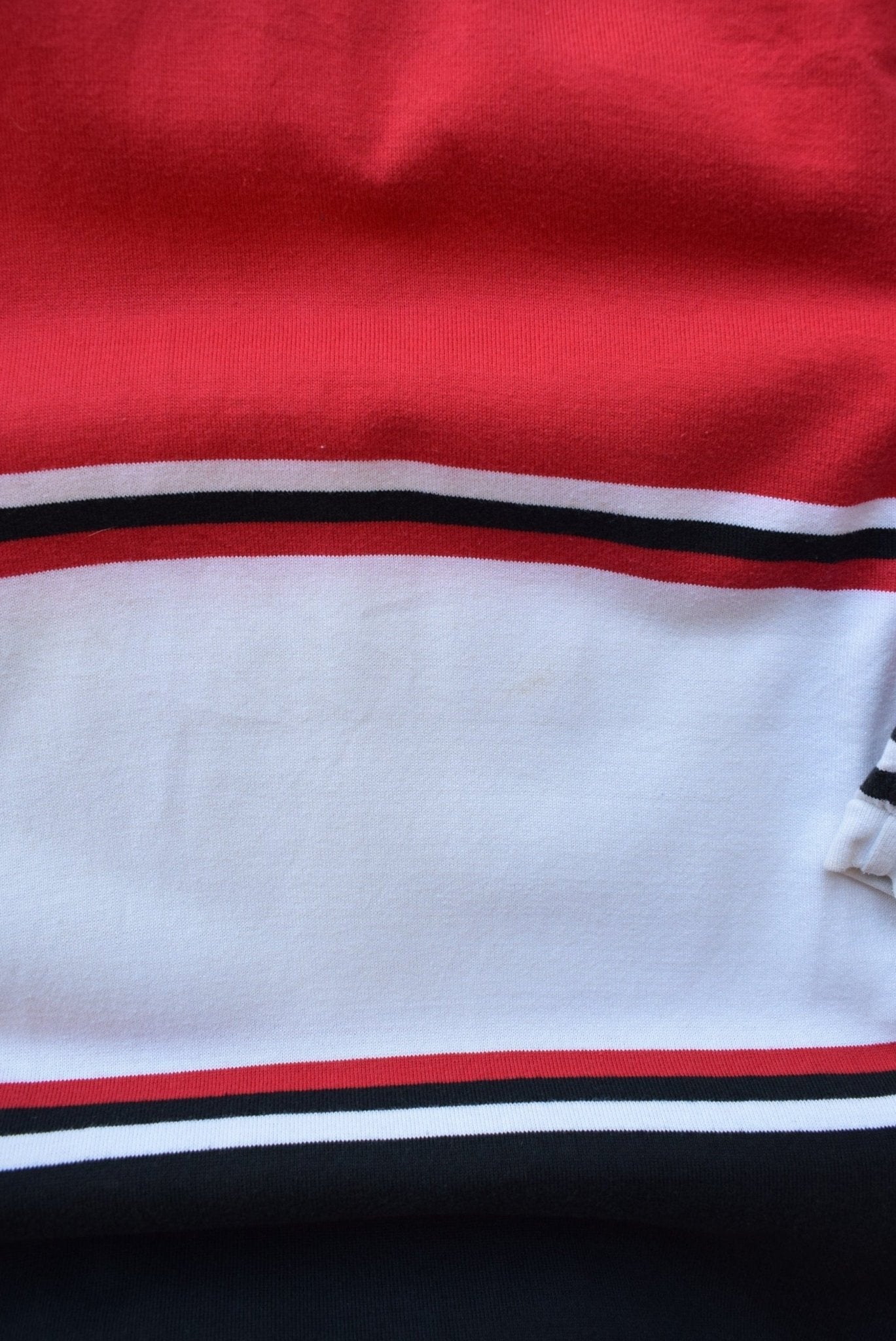 ARL North Sydney Bears Red & Black Embroidered Jersey — 1995 (S) - Retrospective Store