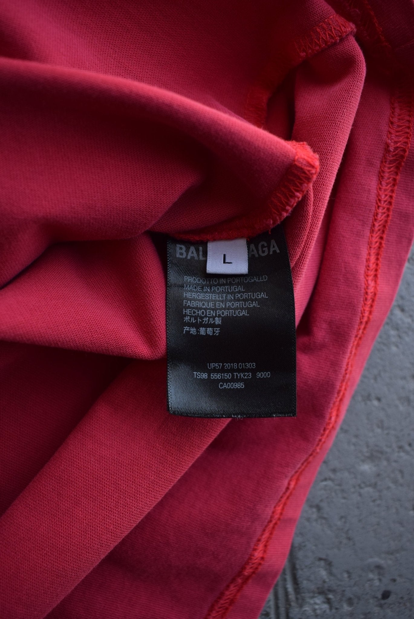 Balenciaga Spellout Tee (L) - Retrospective Store