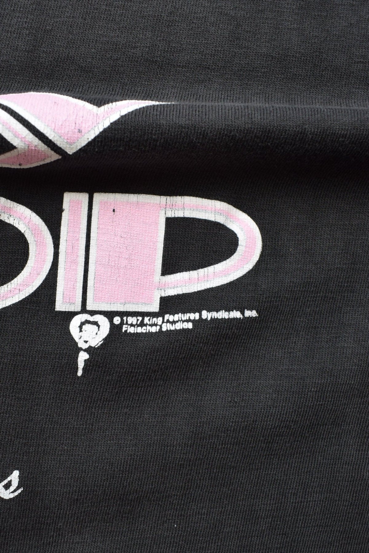 Betty Boop Black Graphic Tee — 1997 (L) - Retrospective Store