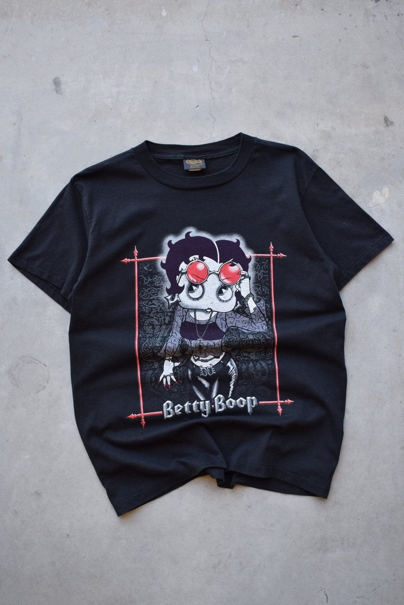 Betty Boop Black Graphic Tee — 1998 (M) - Retrospective Store