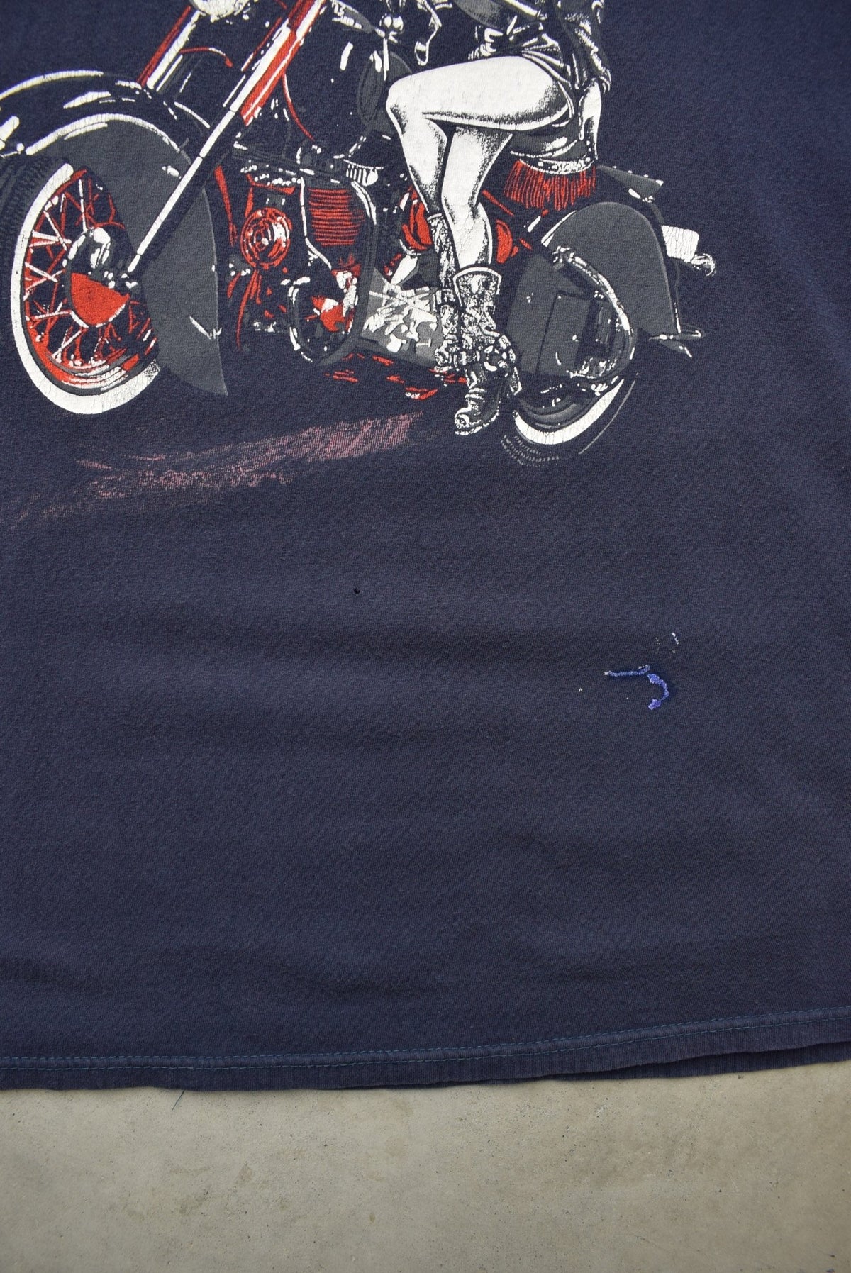 Betty Boop Navy Graphic Tee — 2000s (XL) - Retrospective Store