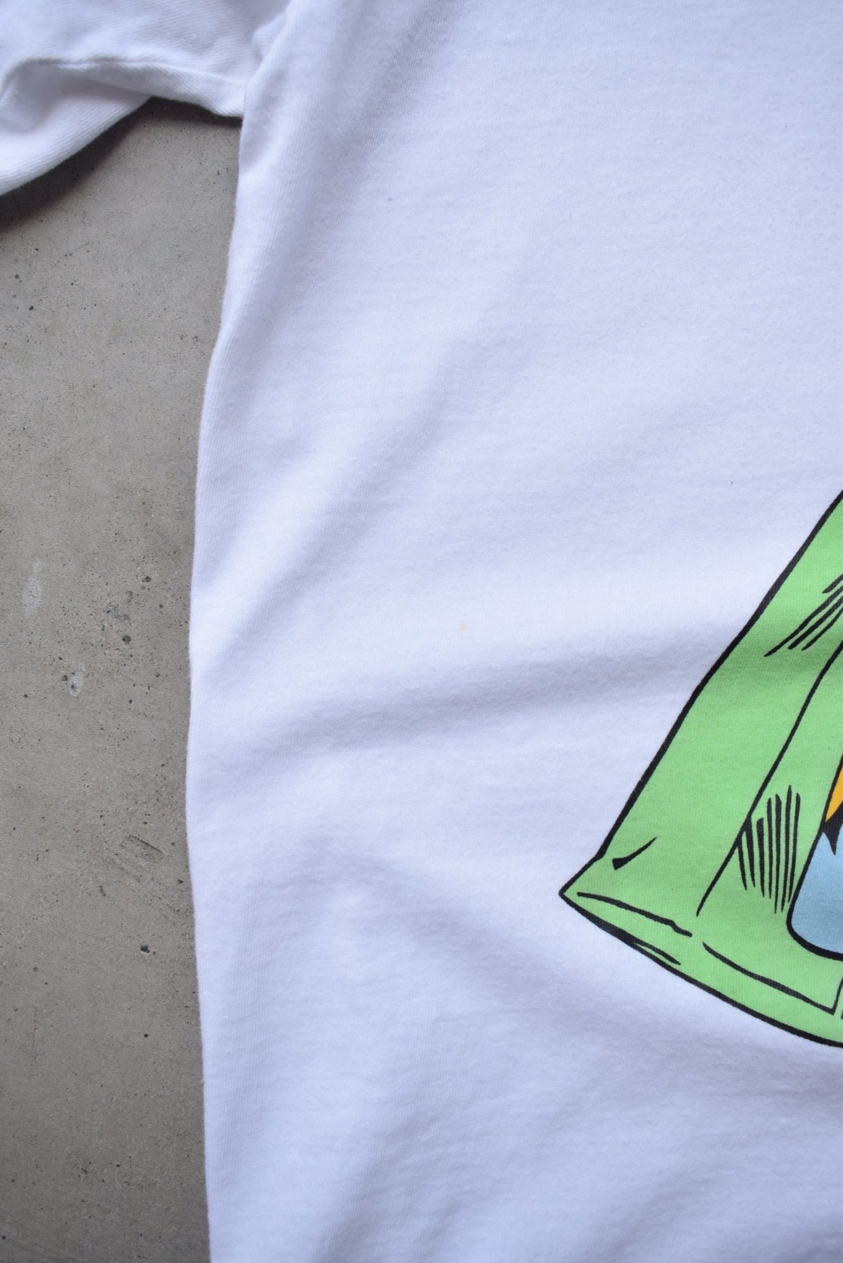 Betty Boop White Graphic Tee — 1990s (M) - Retrospective Store