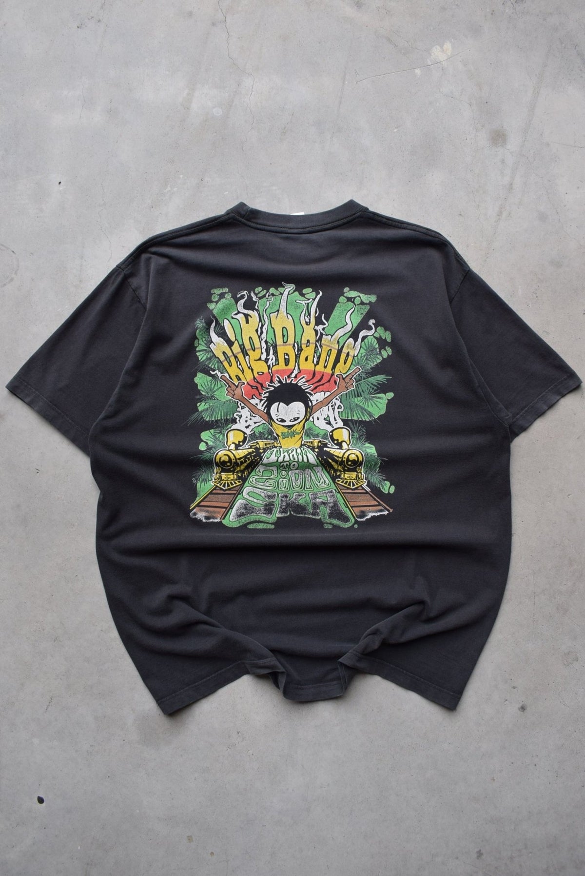 Big Bang Squad Black Graphic Tee — 1990s (XL) - Retrospective Store