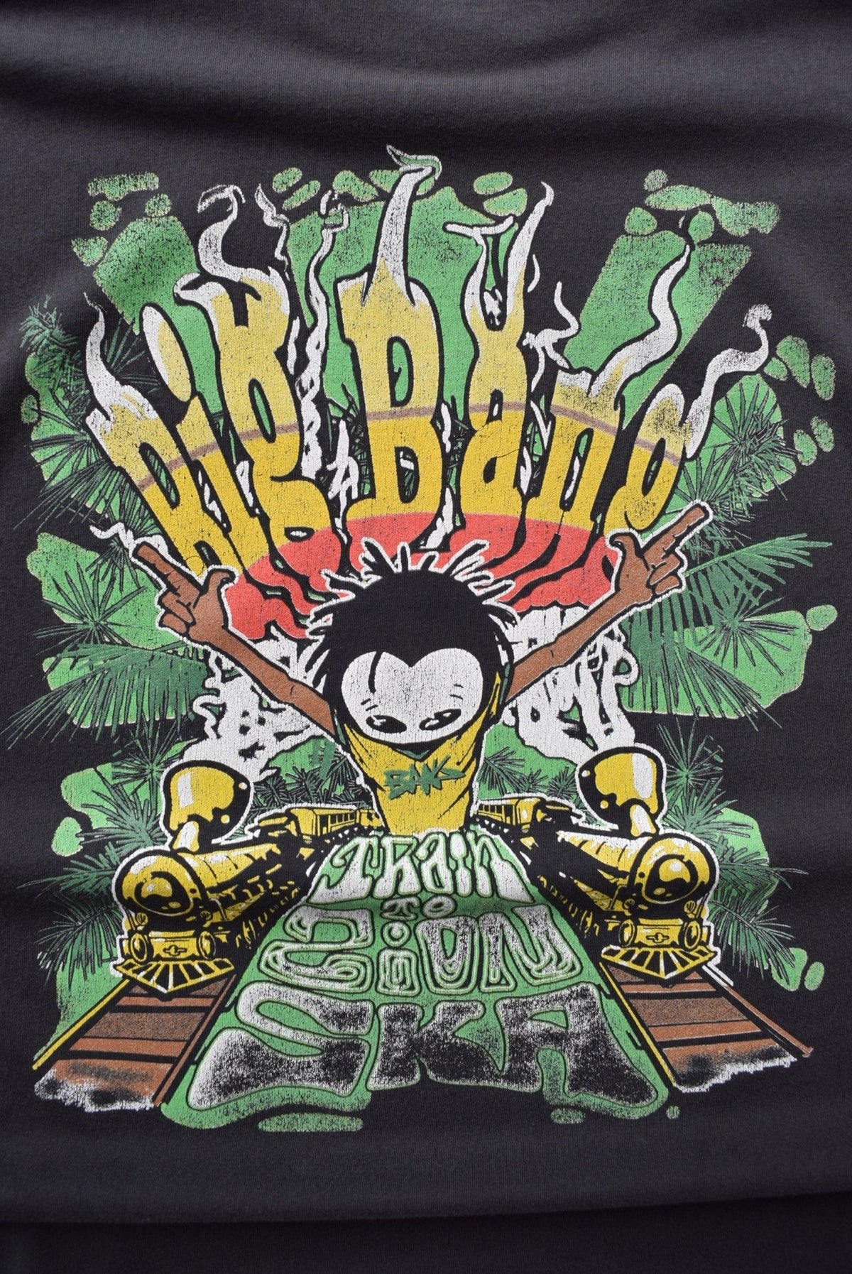 Big Bang Squad Black Graphic Tee — 1990s (XL) - Retrospective Store