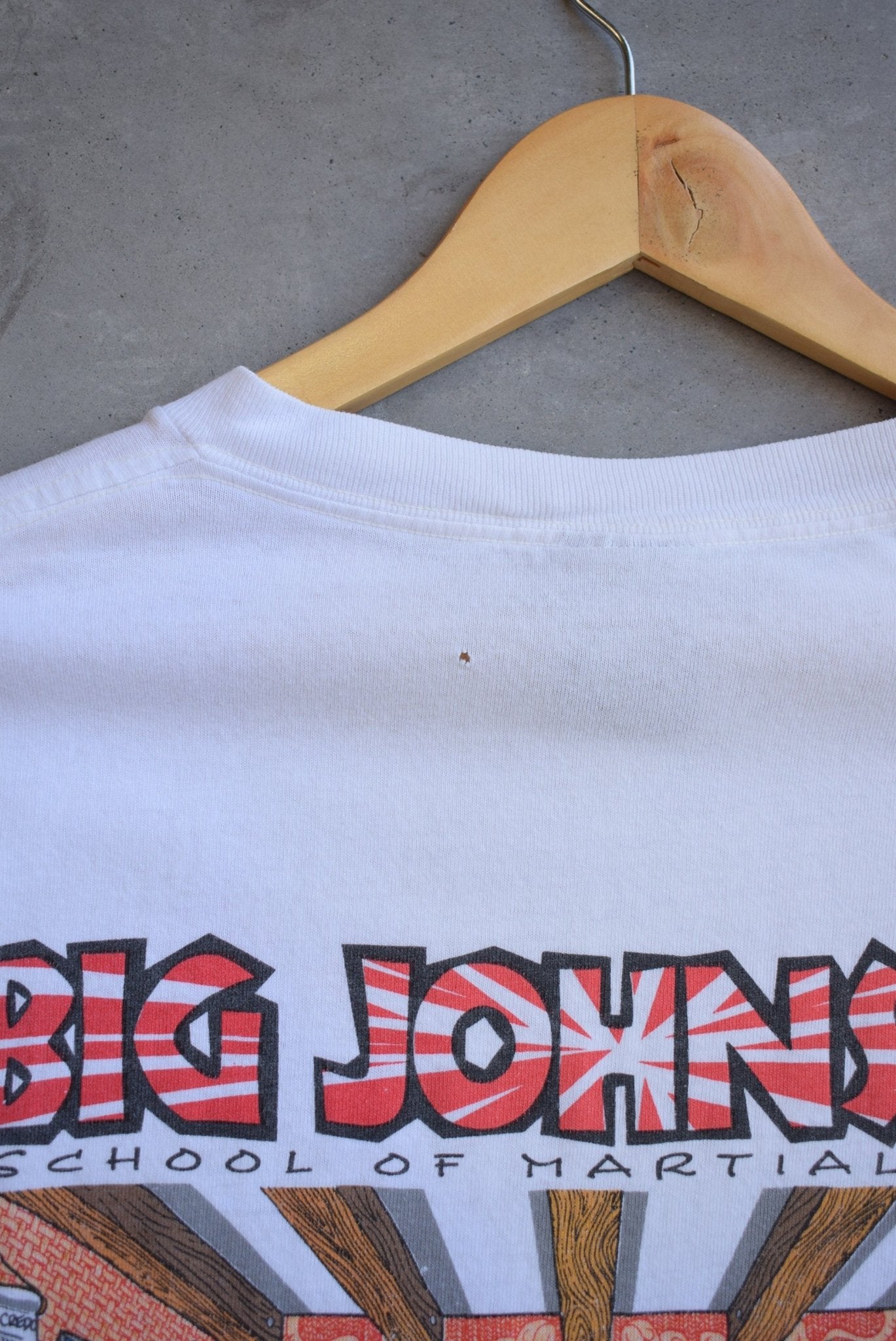Big Johnson 'School of Martial Arts' Graphic Tee — 1995 (XL/XXL) - Retrospective Store