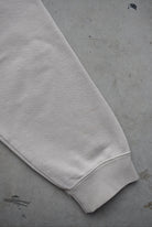 Billabong Cream Embroidered Spellout Crewneck — 1990s (L) - Retrospective Store