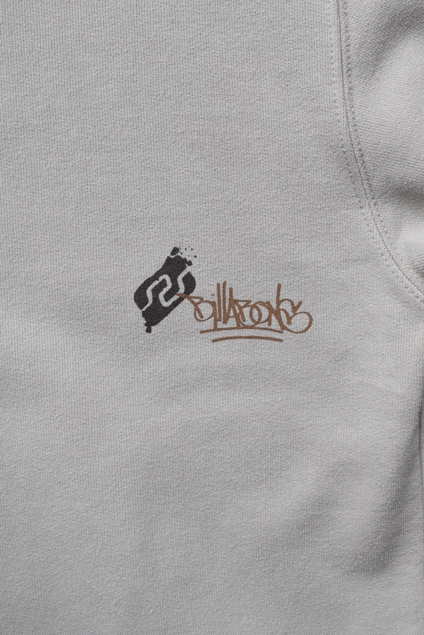 Billabong Cream Embroidered Spellout Crewneck — 1990s (L) - Retrospective Store