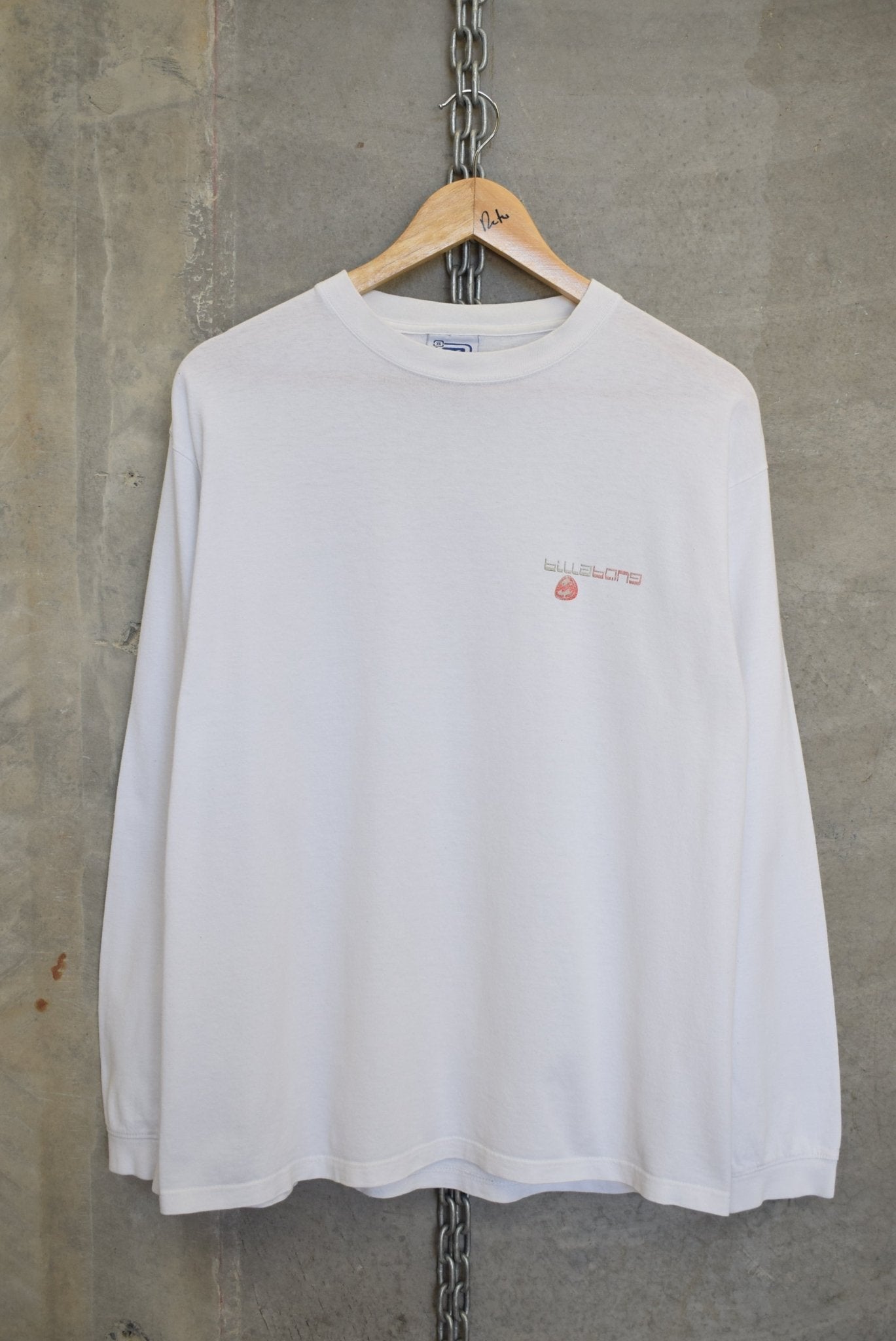 Billabong Graphic Long Sleeve Tee — 2000s (M) - Retrospective Store