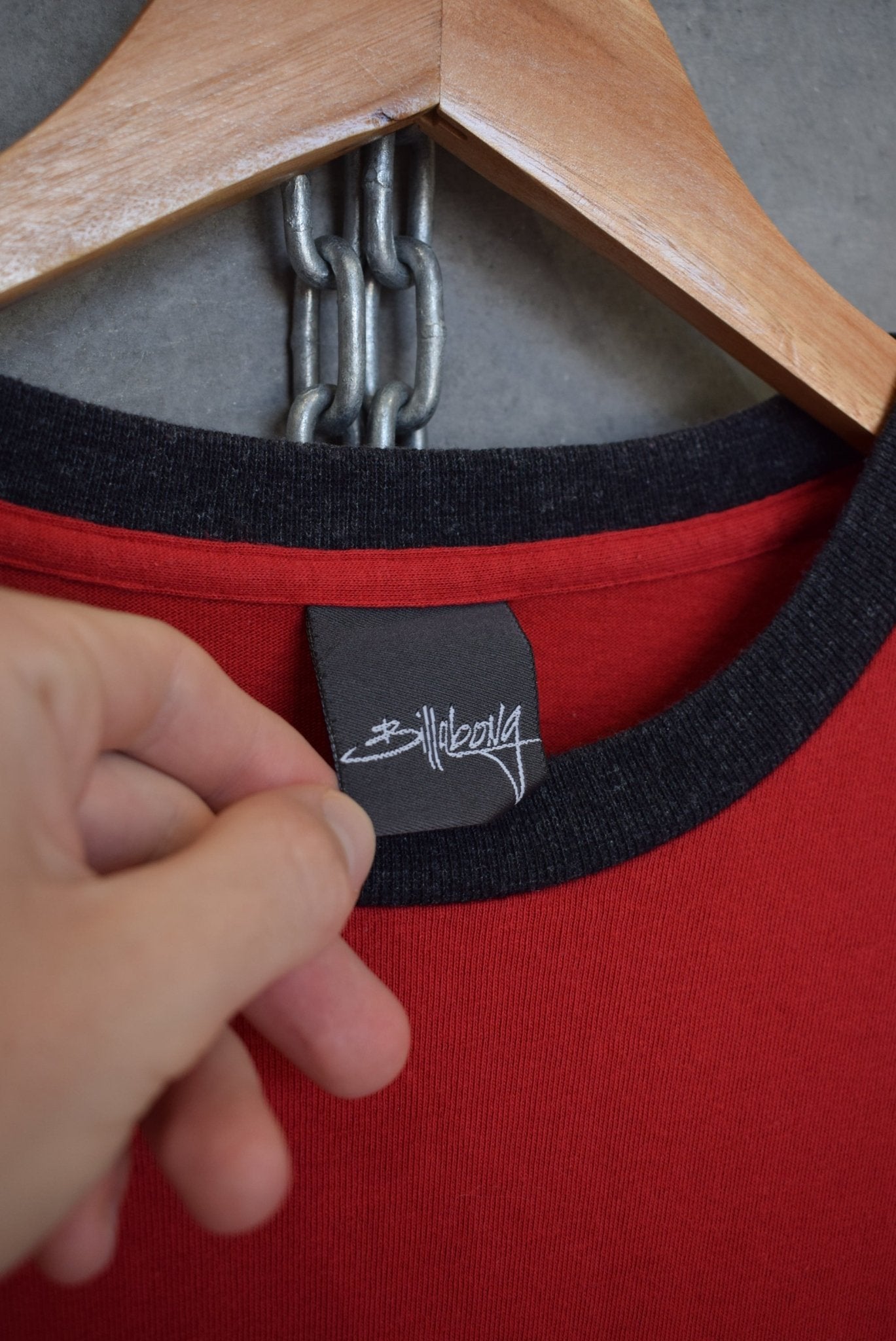 Billabong Spellout Tee — 2000s (L) - Retrospective Store