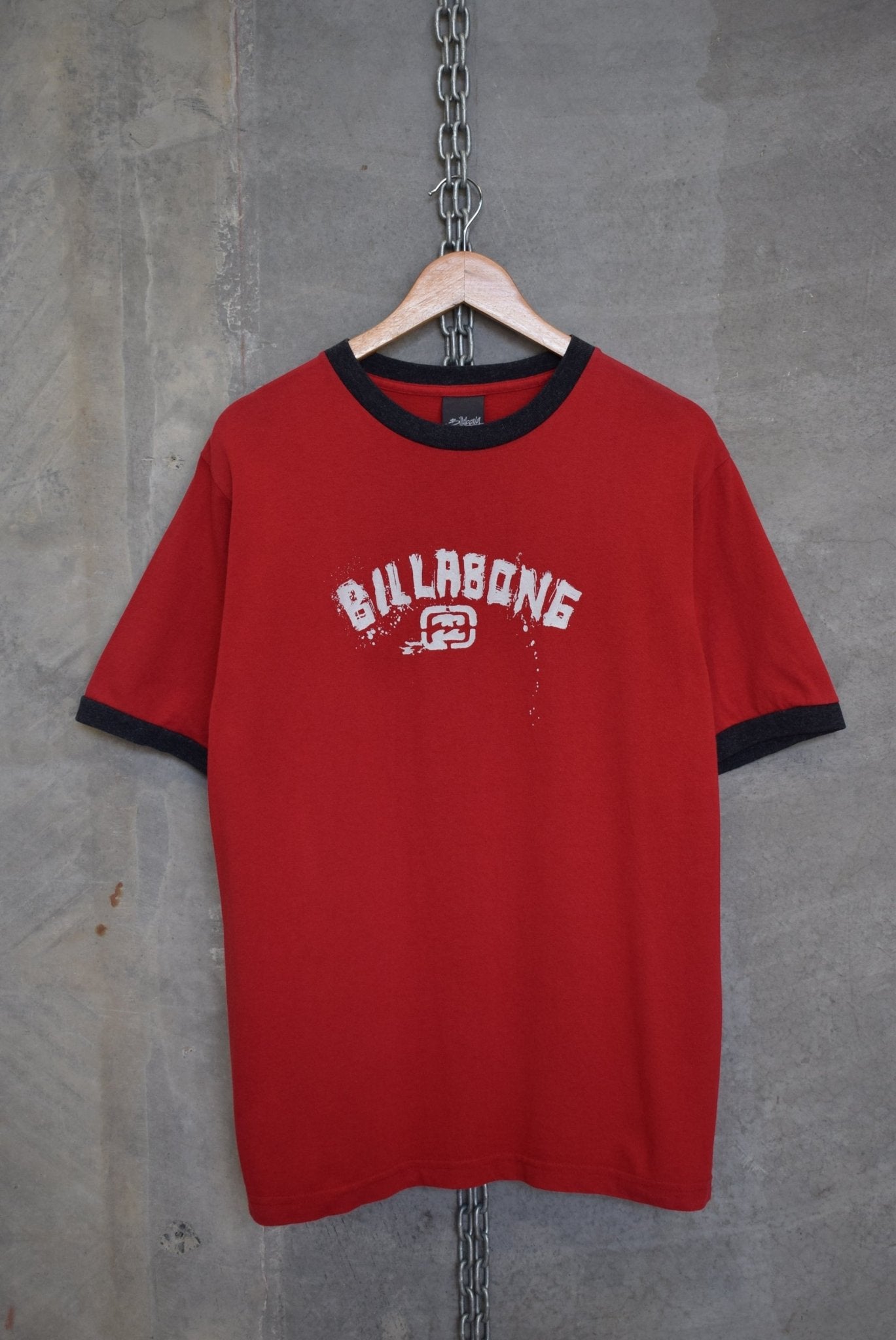 Billabong Spellout Tee — 2000s (L) - Retrospective Store