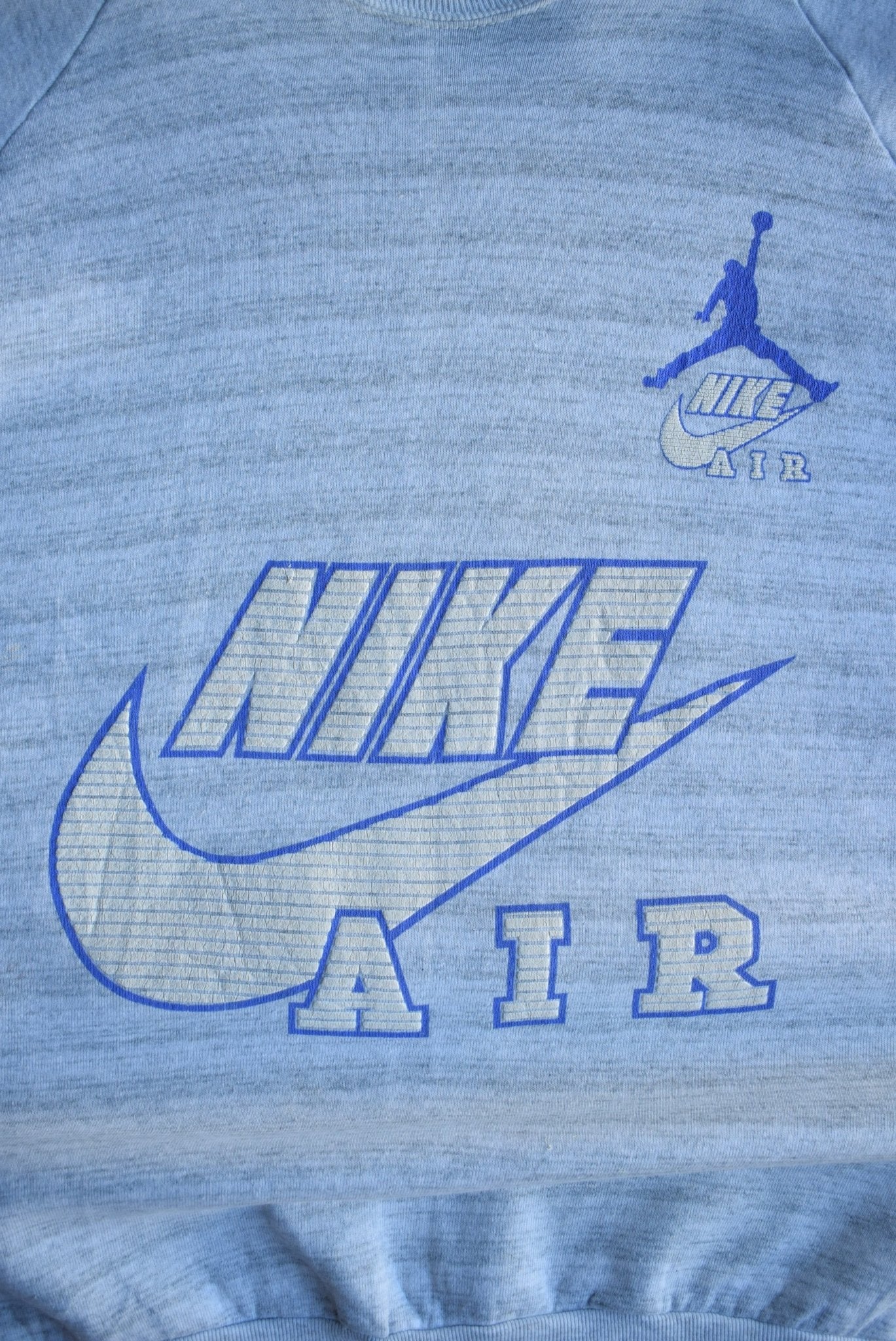 *Boot* Vintage 90s Nike Air Spellout Crewneck (L) - Retrospective Store