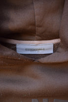 Bootleg Essentials Fear of God Brown Spellout Hoodie — 2000s (M) - Retrospective Store