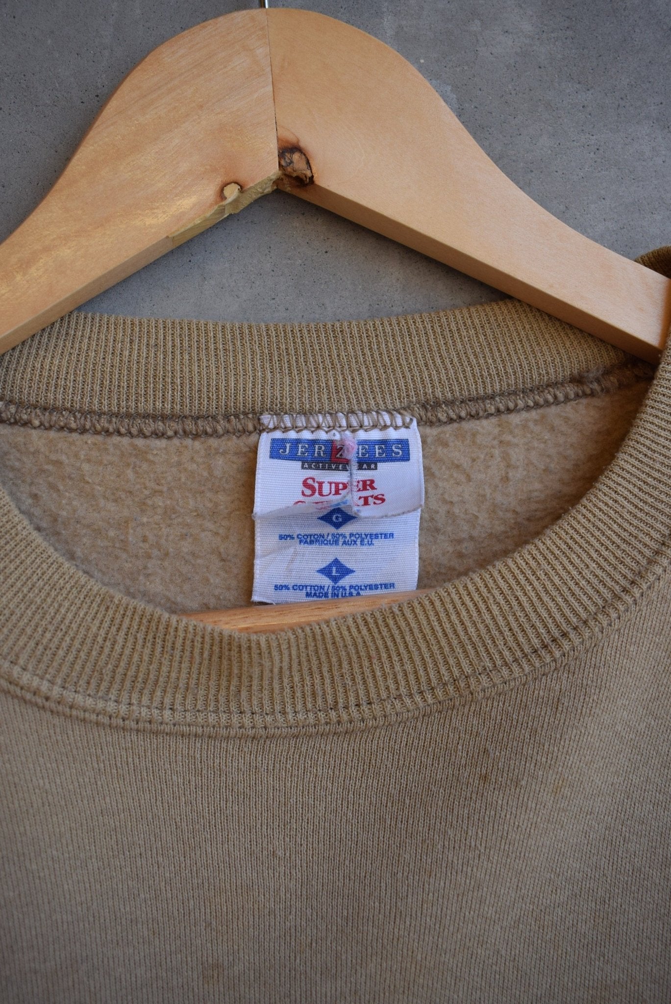 Bootleg Nike Air Spellout Crewneck — 1990s (L) - Retrospective Store