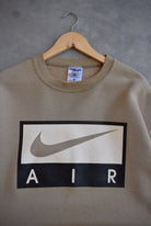 Bootleg Nike Air Spellout Crewneck — 1990s (L) - Retrospective Store